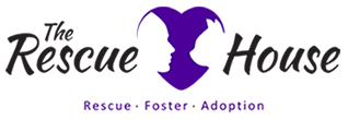 Rescue House animal rescue logo — Larga Vitae donates 10% of profits to save shelter cats